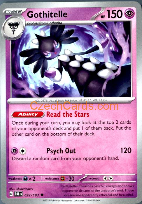 Gothitelle Paldea Evolved #092/194