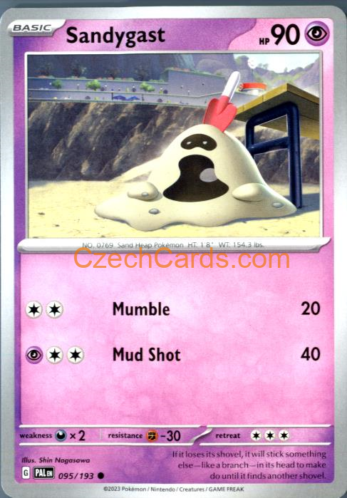 Sandygast Paldea Evolved #095/194