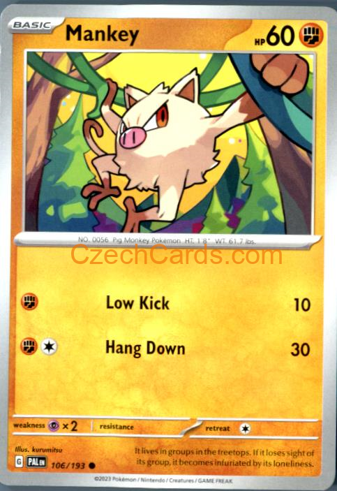Mankey Paldea Evolved #106/194