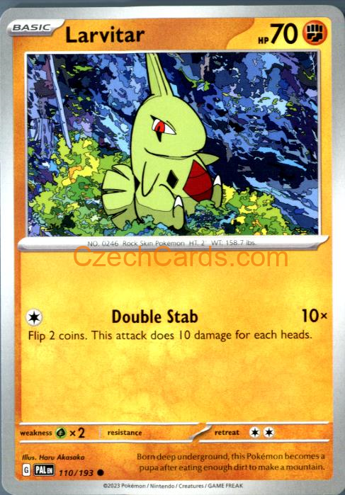 Larvitar Paldea Evolved #110/194