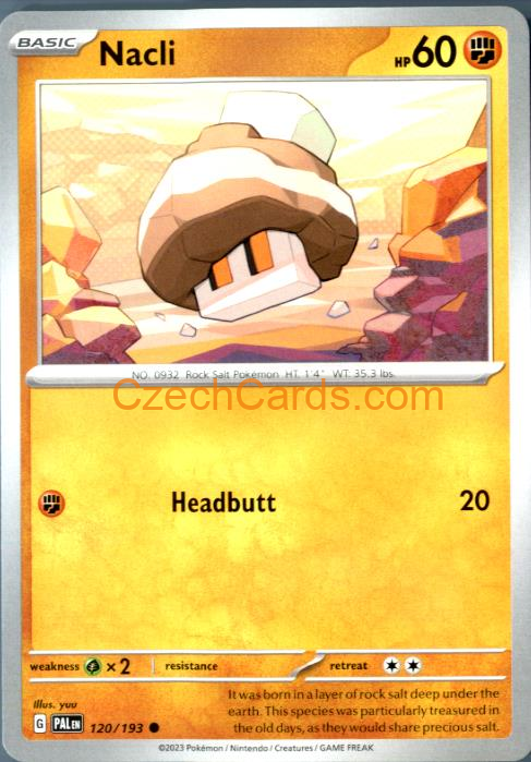 Nacli Paldea Evolved #120/194