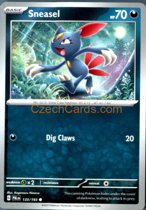 Sneasel Paldea Evolved #133/194
