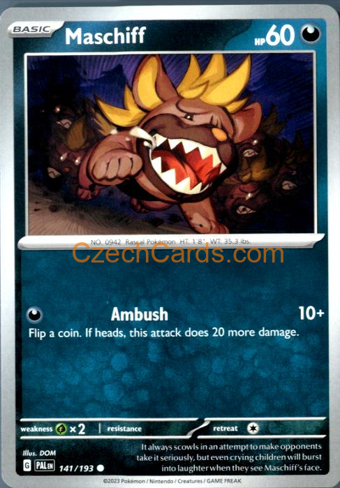 Maschiff Paldea Evolved #141/194