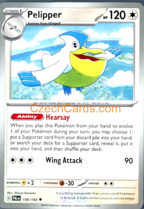 Pelipper Paldea Evolved #159/194