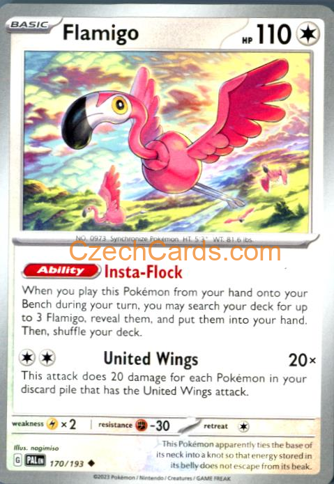 Flamigo Paldea Evolved #170/194
