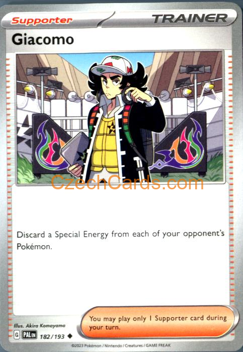 Giacomo Paldea Evolved #182/194
