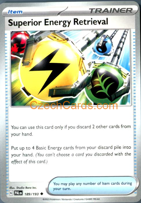 Superior Energy Retrieval Paldea Evolved #189/194
