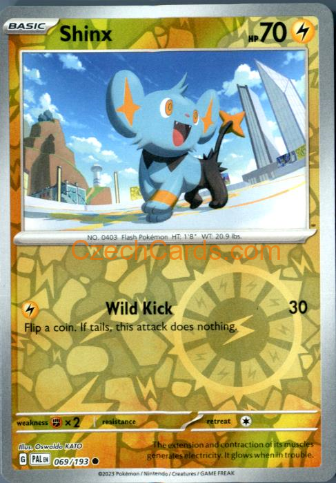 Shinx Paldea Evolved Reverse Holo #069/194