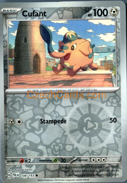 Cufant Paldea Evolved Reverse Holo #149/194