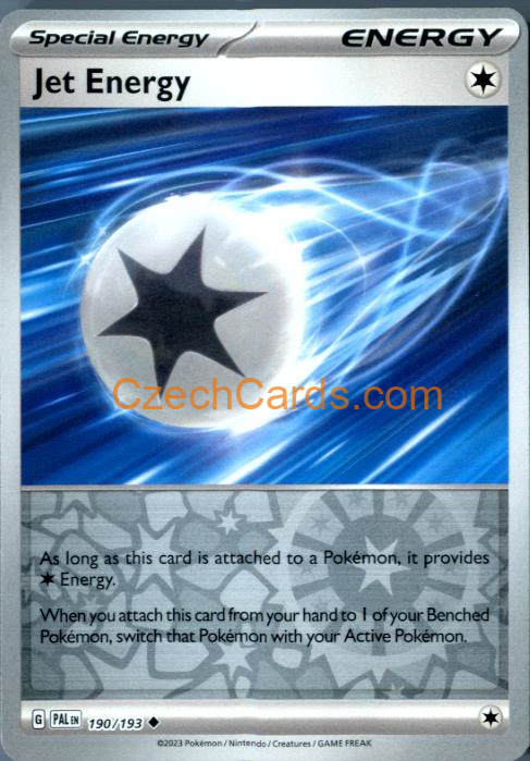 Jet Energy Paldea Evolved Reverse Holo #190/194