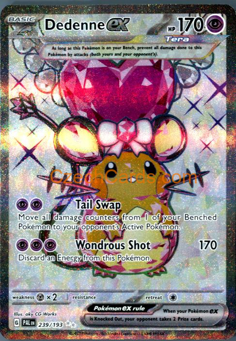 Dedenne ex Paldea Evolved Holo #239/194