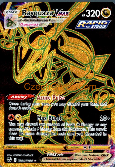 Rayquaza VMAX TG29/TG30 trainer gallery Pokémon Card