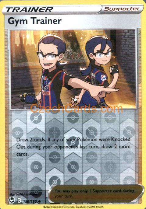 Gym Trainer 158/195 uncommon Pokémon Card reverse holo