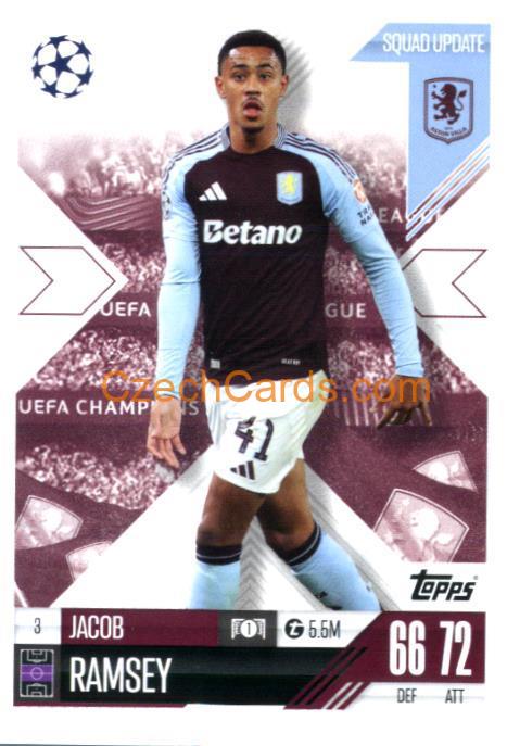 Jacob Ramsey 2024/25 Match Attax Extra #3