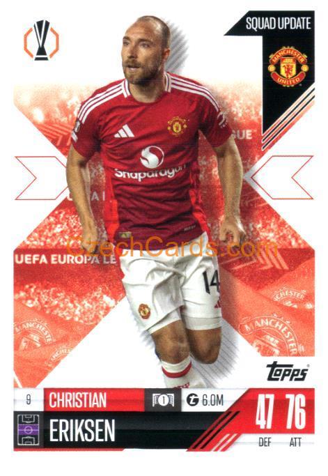 Christian Eriksen 2024/25 Match Attax Extra #9