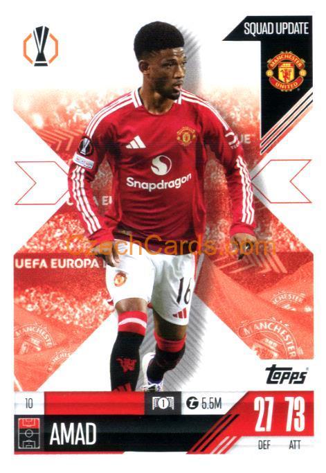 Amad 2024/25 Match Attax Extra #10