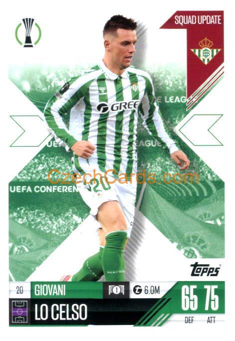 Giovani Lo Celso 2024/25 Match Attax Extra #20