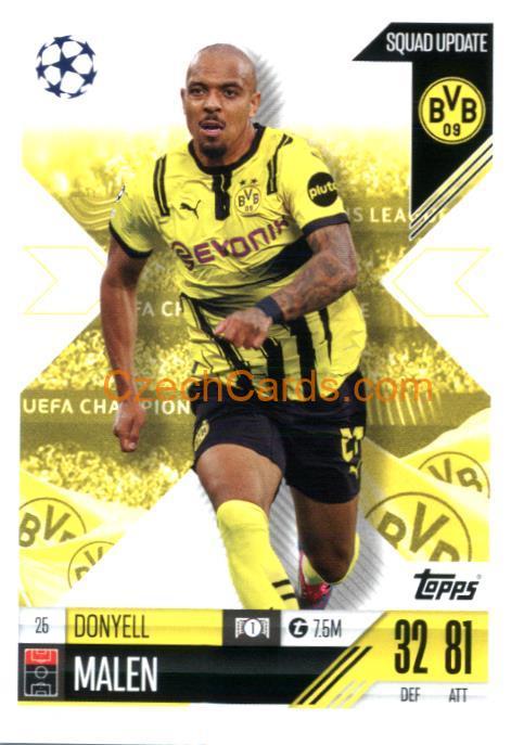 Donyell Malen 2024/25 Match Attax Extra #25
