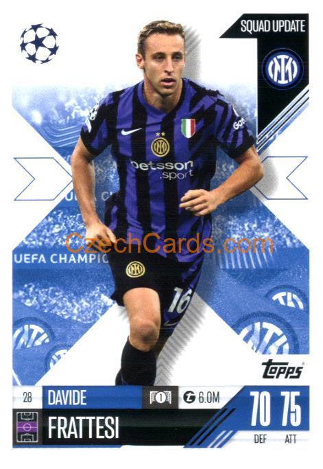 Davide Frattesi 2024/25 Match Attax Extra #28