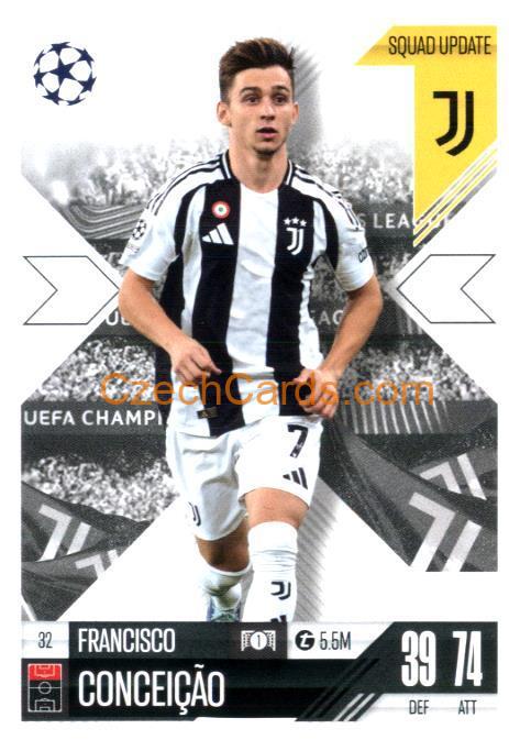 Francisco Conceição 2024/25 Match Attax Extra #32
