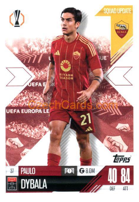 Paulo Dybala 2024/25 Match Attax Extra #37