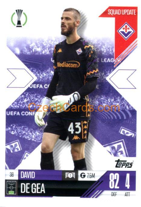David De Gea 2024/25 Match Attax Extra #38