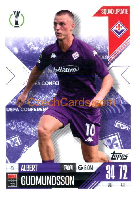 Albert Gudmundsson 2024/25 Match Attax Extra #42