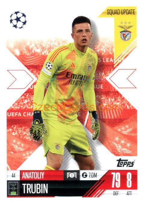 Anatoliy Trubin 2024/25 Match Attax Extra #44