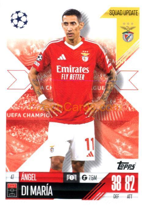 Ángel Di María 2024/25 Match Attax Extra #47