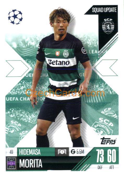 Hidemasa Morita 2024/25 Match Attax Extra #49