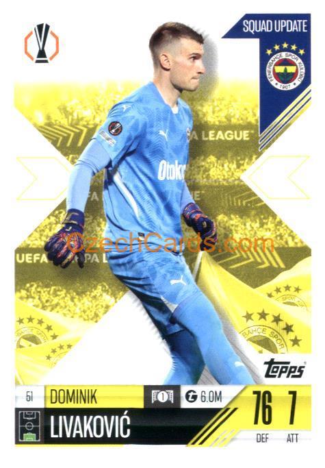 Dominik Livaković 2024/25 Match Attax Extra #51