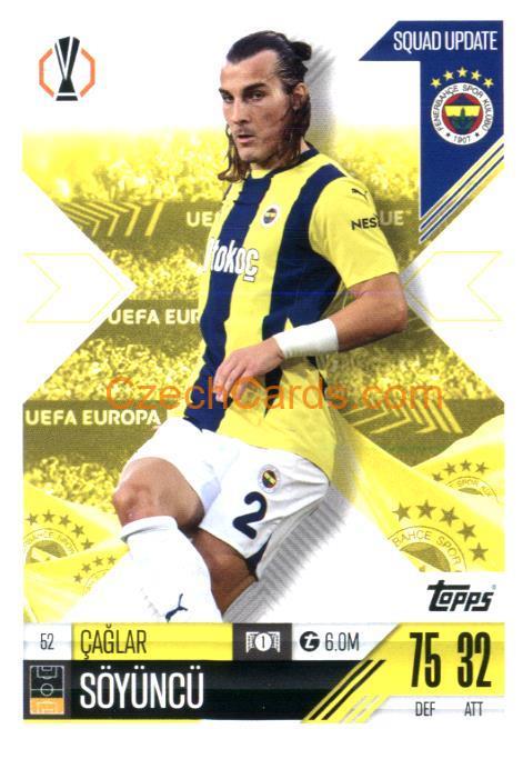Çağlar Söyüncü 2024/25 Match Attax Extra #52