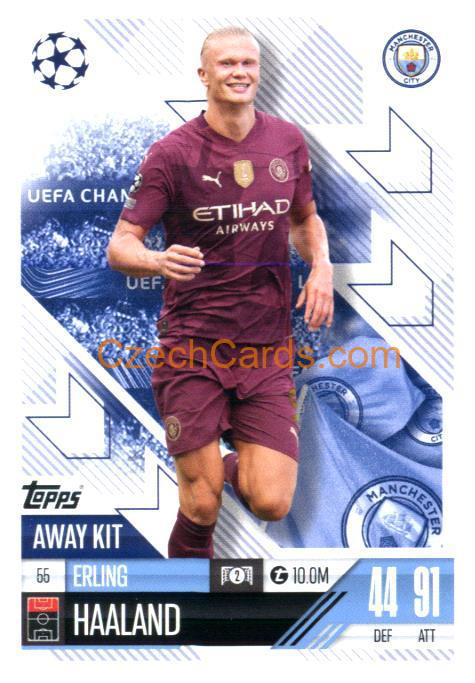 Erling Haaland 2024/25 Match Attax Extra #55