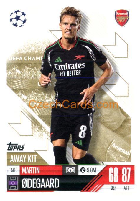 Martin Ødegaard 2024/25 Match Attax Extra #56