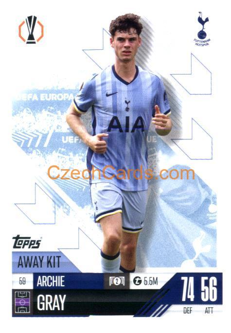 Archie Gray 2024/25 Match Attax Extra #59