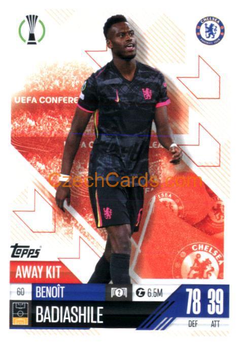 Benoît Badiashile 2024/25 Match Attax Extra #60