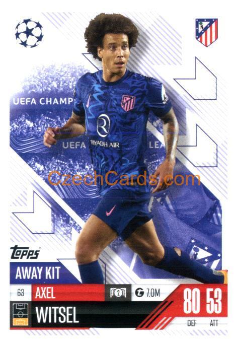 Axel Witsel 2024/25 Match Attax Extra #63