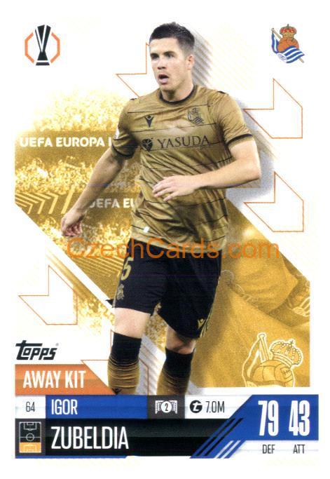 Igor Zubeldia 2024/25 Match Attax Extra #64