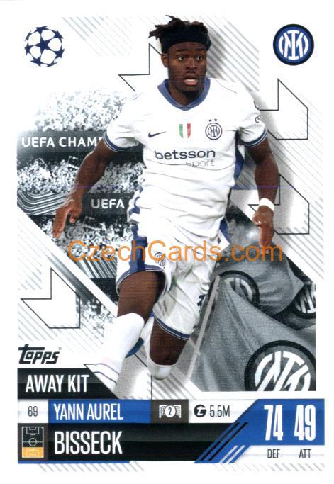 Yann Aurel Bisseck 2024/25 Match Attax Extra #69