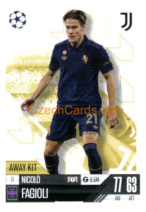 Nicolò Fagioli 2024/25 Match Attax Extra #71