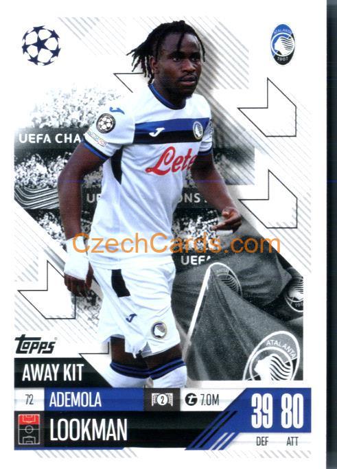 Ademola Lookman 2024/25 Match Attax Extra #72