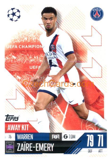 Warren Zaïre-Emery 2024/25 Match Attax Extra #75