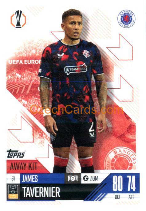 James Tavernier 2024/25 Match Attax Extra #81