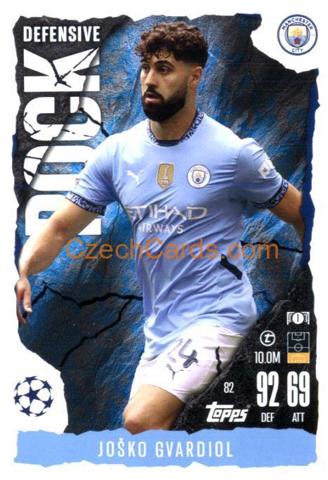 Joško Gvardiol 2024/25 Match Attax Extra #82