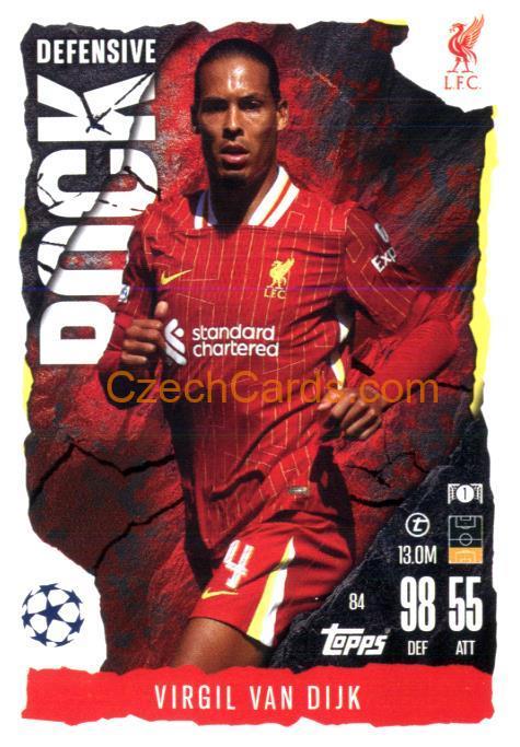 Virgil van Dijk 2024/25 Match Attax Extra #84