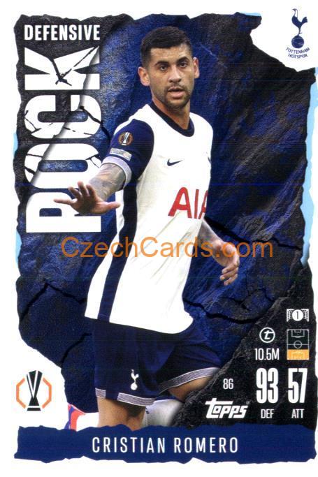 Cristian Romero 2024/25 Match Attax Extra #86