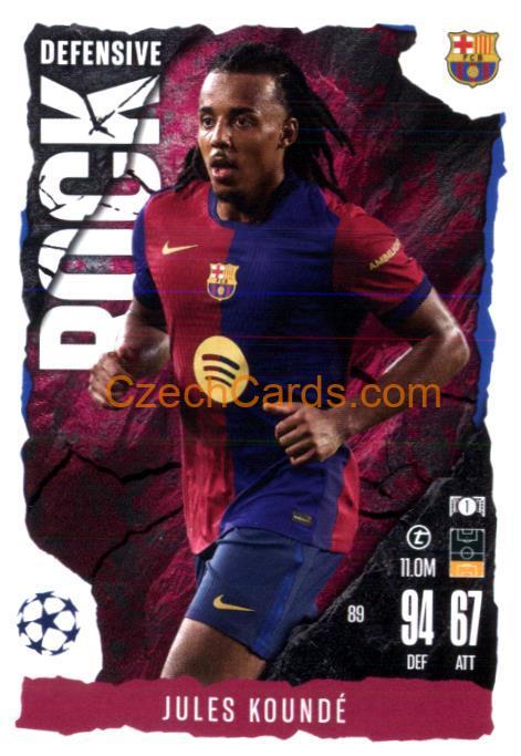 Jules Koundé 2024/25 Match Attax Extra #89