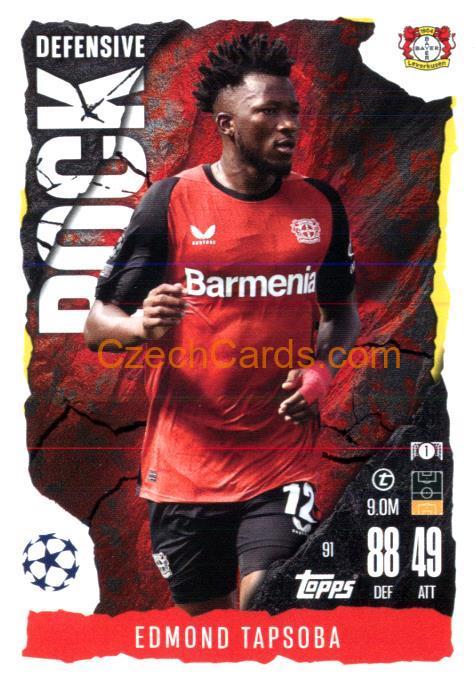 Edmond Tapsoba 2024/25 Match Attax Extra #91