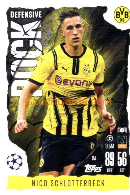 Nico Schlotterbeck 2024/25 Match Attax Extra #94