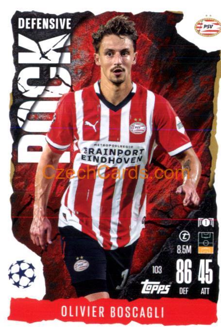 Olivier Boscagli 2024/25 Match Attax Extra #103